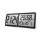 ELDONEX ECL-1110-BK - Digitaalinen seinäkello TimeCheck 4xAA musta – kuva 1