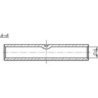 Alumiininen liitosholkki 2za25, 25mm², 1 kpl.