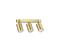 Ideal Lux - LED-kohdevalaisin DYNAMITE 3xGU10/7W/230V CRI 90 messinki – kuva 1