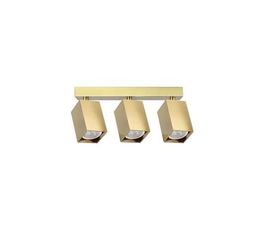 Ideal Lux - LED-kohdevalaisin DYNAMITE 3xGU10/7W/230V CRI 90 messinki