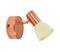 Eglo 94736 - LED-kohdevalaisin GLOSSY 2 LED/5W/230V – kuva 1