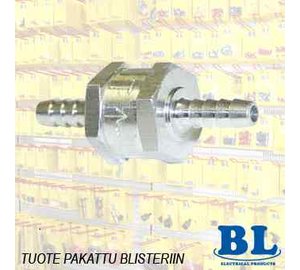 BL 10 mm takaiskuventtiili, Veneily- ja kalastustarvikkeet