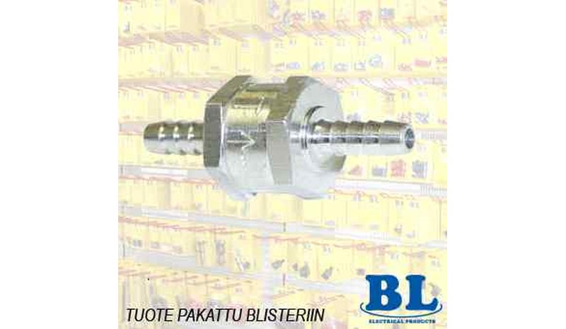 BL 10 mm takaiskuventtiili, Veneily- ja kalastustarvikkeet
