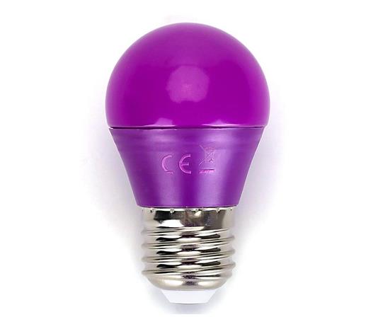 LED Polttimo G45 E27/4W/230V violetti - Aigostar – kuva 1/1