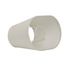 Basic-sarjan soikea varjostin, valkoinen, pituus 23 cm – Watt & Veke Basic oval Watt & Veke - Design - Kangas / tekstiili