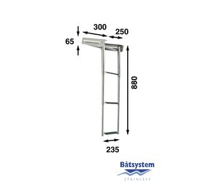 Båtsystem Teleskooppi Kasettitikas, Keulataso