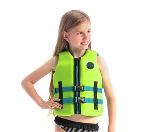 Jobe Neoprene lasten vihreä kelluntaliivi