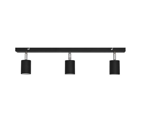 LED-kohdevalo TUNE 3xGU10/4,8W/230V musta – kuva 1/1