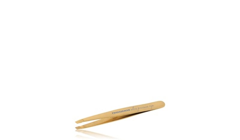 Tweezerman Studio Collection Gold Pinsetit 1 kpl – kuva 1/4