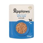 Applaws - Tuna Fillet with Crab in Broth - 70g