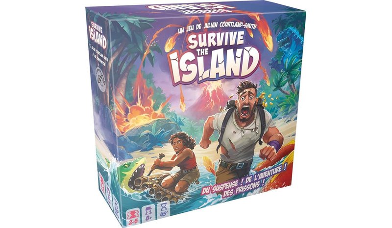 Asmodee Survive The Island 45 min Lautapeli Perhe – kuva 1/3