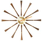 Vitra Spindle Seinäkello ä˜57,7 Cm / Messinki - Seinäkellot Pähkinäpuu Saksanpähkinä - 21501103