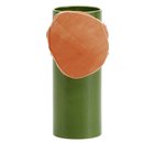 Vitra Dä©coupage Vaasi Disque - Maljakot Keramiikka Vihreä - 20138401