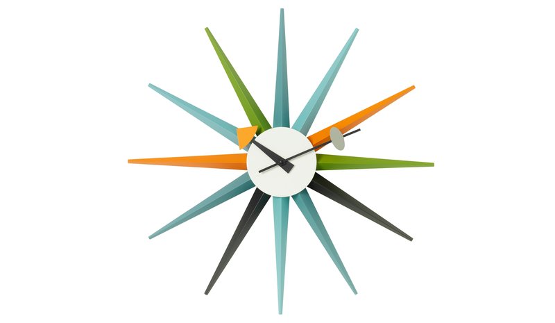 Vitra Sunburst Seinäkello - Seinäkellot Messinki Multi - 20125301 – kuva 1/1
