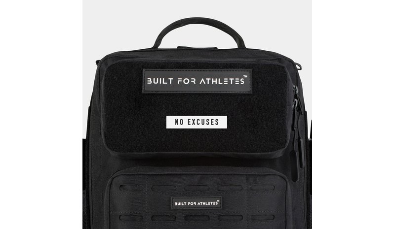 Built for Athletes No Excuses Patch – kuva 1/3