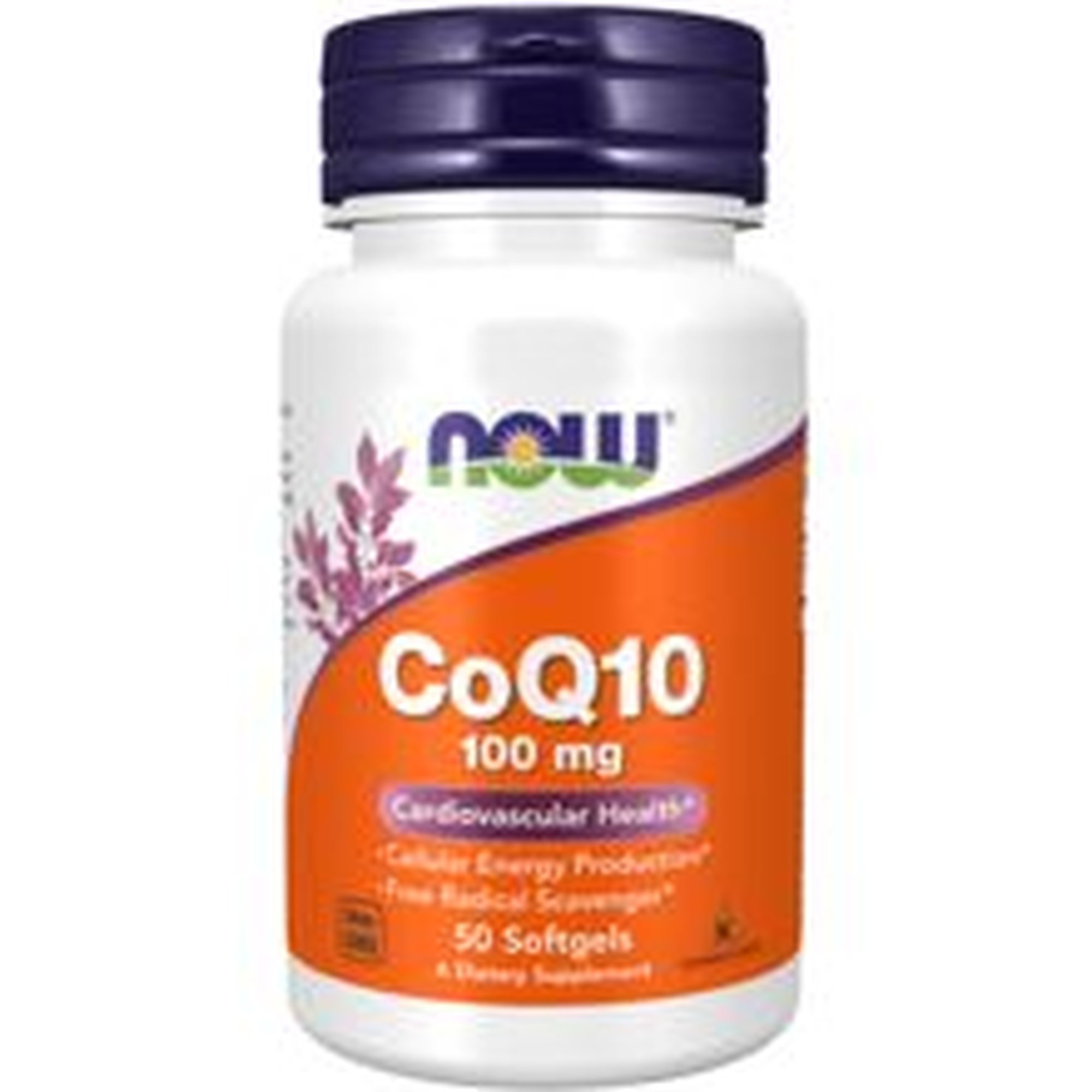 NOW CoQ10 100mg 50 kapselia