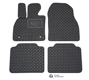 Lattiamatot QuiltyMats Dodge RAM 2009-2019 (4 kpl), Musta-Harmaa /13-14