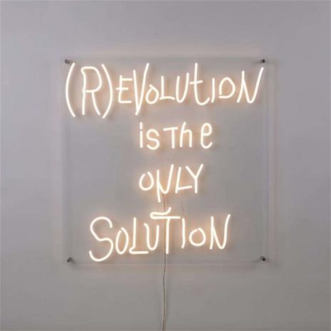 Seletti (R)evolution Is The Only Solution Wall Lamp