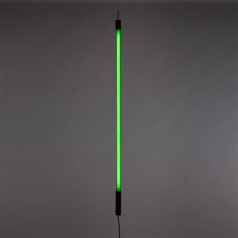 LED-lattiavalaisin Linea puuta, vihreä – kuva 4/4