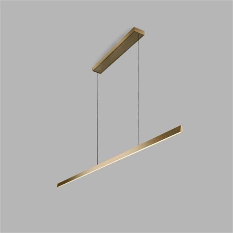 Light-Point - Edge Linear S2000 Riippuvalaisin Brass – kuva 3/3