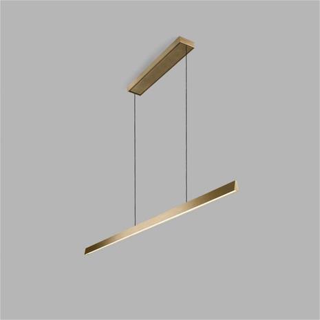 Light-Point - Edge Linear S1500 Riippuvalaisin Brass – kuva 3/3