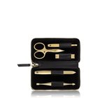 Zwilling Premium Maniküre Set 5tlg. mit Kompakt-Nagelknipser Leder, in Schwarz Manikyyrisetti 1 kpl