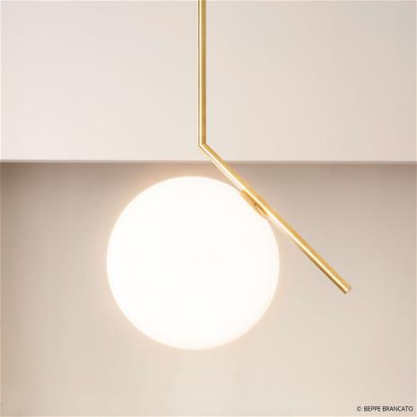 Flos IC Lights S2 Kattovalaisin, Messinki