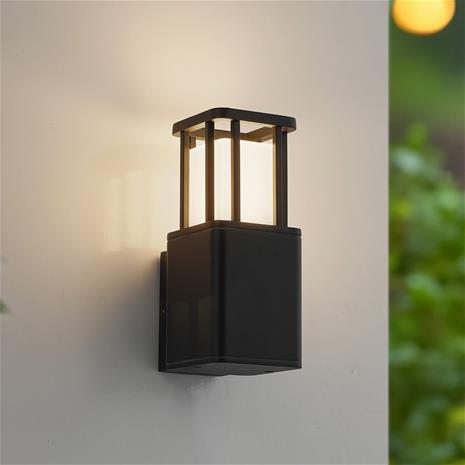 Lucande - Dakil LED Ulkona Seinävalaisin Musta