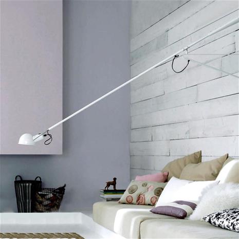 Flos - 265 Seinävalaisin Valkoinen