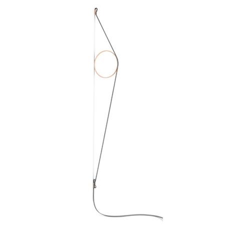 Flos - Wirering Seinävalaisin Harmaa/Kulta – kuva 5/5