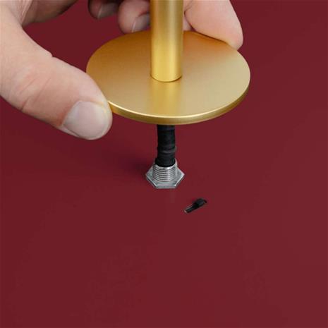 UMAGE - Asteria Plus Riippuvalaisin Mini Ruby Punainen/Messinki