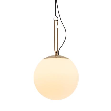 Artemide Scandinavia NH 35 Ceiling Lamp, Black/Brass
