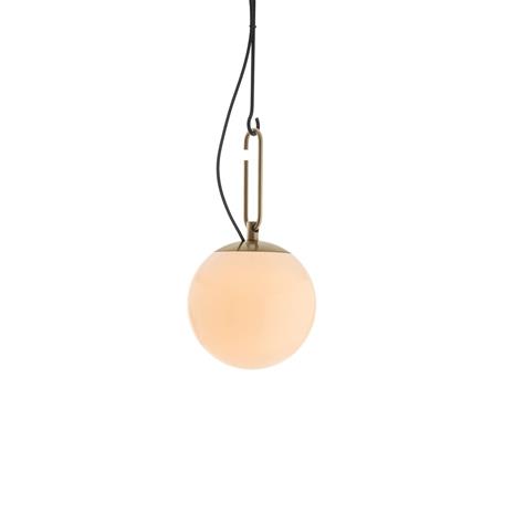 Artemide Scandinavia NH 22 Ceiling Lamp, Black/Brass