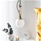 Artemide Scandinavia NH 14 Ceiling Lamp, Black/Brass – kuva 5