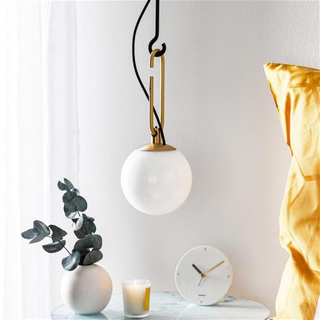 Artemide Scandinavia NH 14 Ceiling Lamp, Black/Brass – kuva 5/5