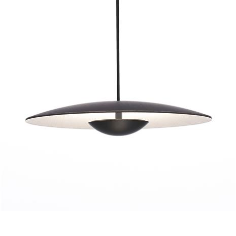 MARSET Ginger-LED-riippuvalo Triac Ø32cm wenge/val