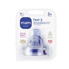 Ainu MAM Teat 2 2+kk 2kpl normaali silikonipullotutti