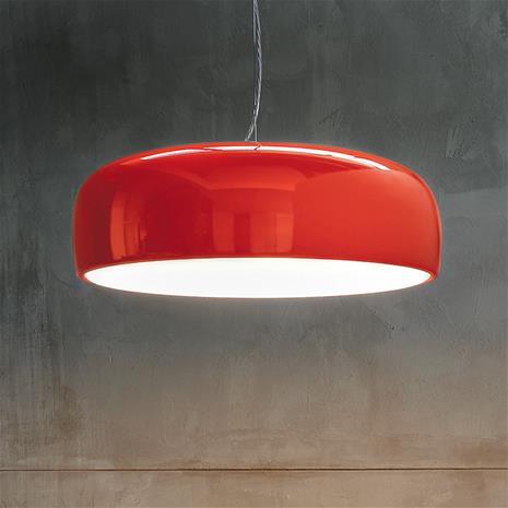 Flos Smithfield Suspension Pendant, Red – kuva 7/8