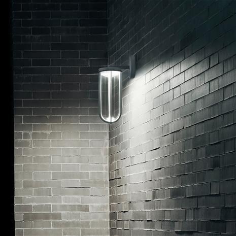 Flos - In Vitro Ulko Seinävalaisin Black