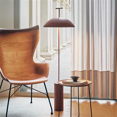 Kartell Geen-A Floor Lamp, Brick red