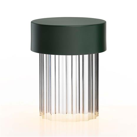 Flos Last Order Fluted Table Lamp, Green