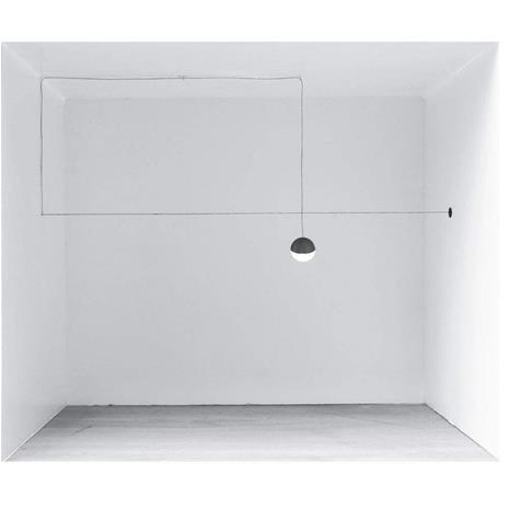 Flos String Light Sphere Pendant 12M Dimmable With Soft Touch, Black