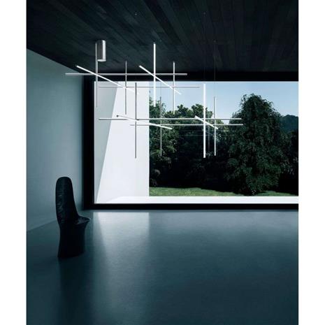 Flos - Coordinates S4 Riippuvalaisin Moon Grey