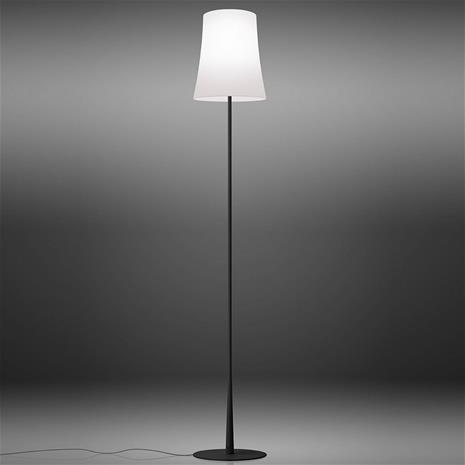 Foscarini Birdie Easy Floor Lamp, Matte black