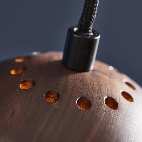 Frandsen - Ball Riippuvalaisin Ø12 Walnut