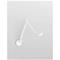 Rotaliana - String W2 Mini Seinävalaisin TW Matt White/Silver – kuva 2