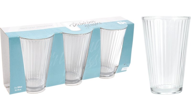 EH 300ml 3kpl juomalasisetti – kuva 1/1