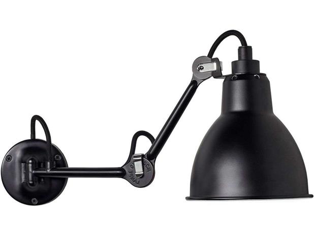 DCW - 204 Seinävalaisin Musta Lampe Gras