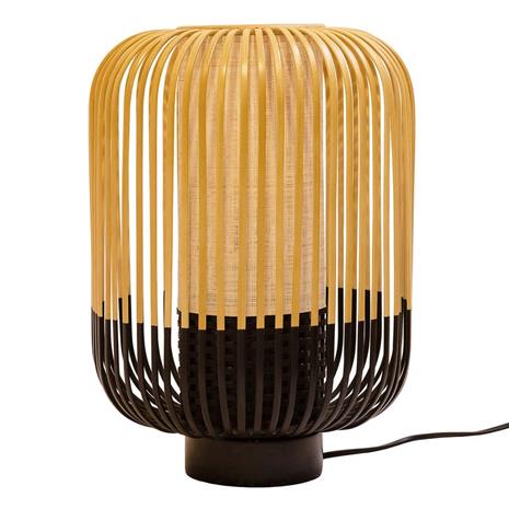 Forestier Bamboo Light M -pöytälamppu 39 cm musta