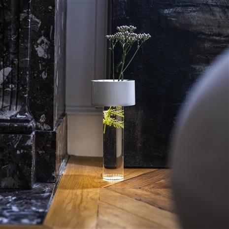 Foscarini Fleur bianco -pöytävalaisin